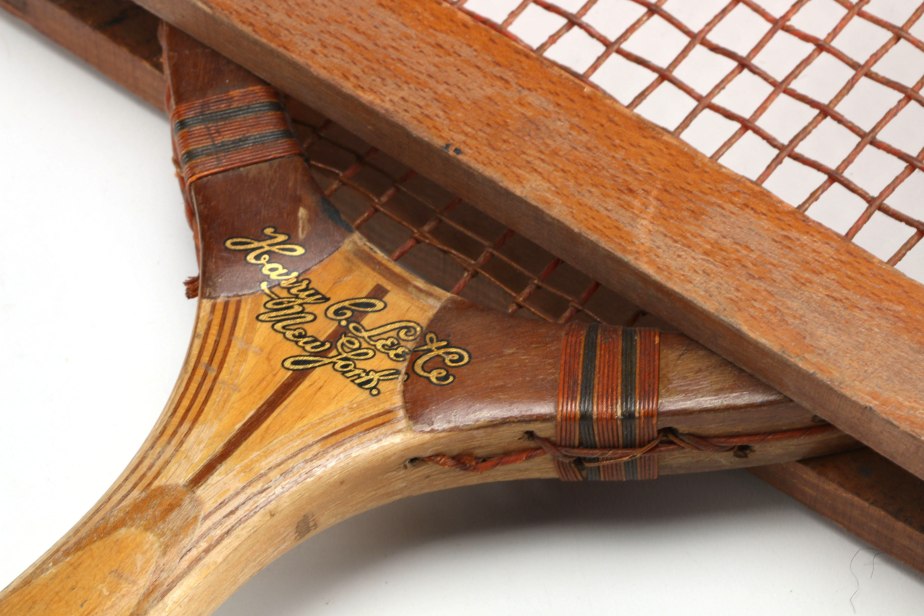 Harry C. Lee & Co. Vintage Autograph Tennis Racket