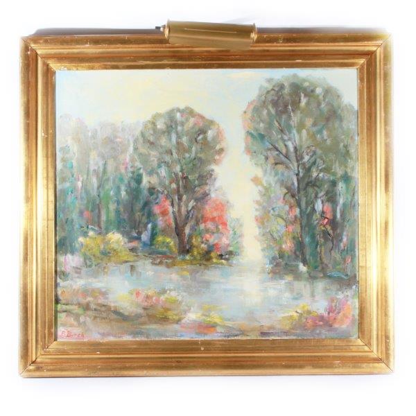 Original Oil on Canvas Signed by Artist B.Burch