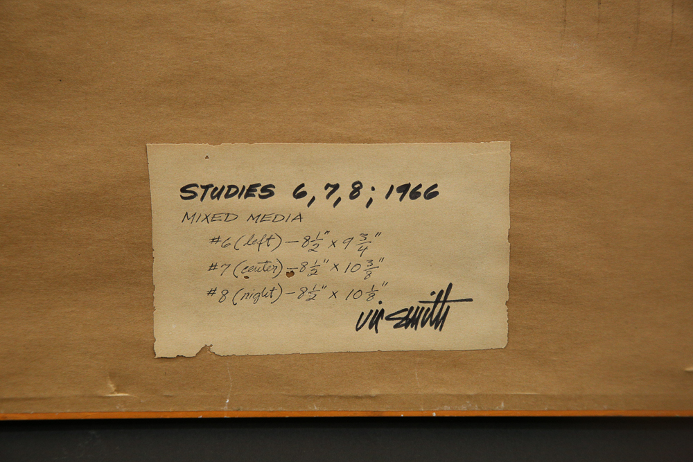 Vic Smith 1966 Mixed Media Studies