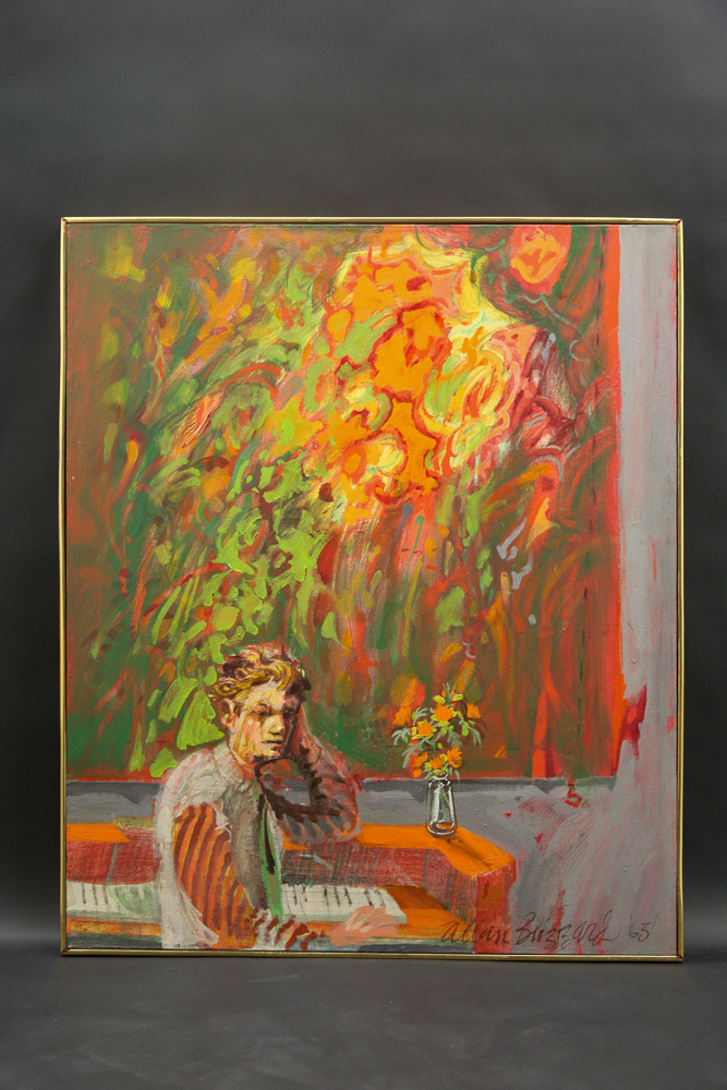 1963 Allan Blizzard Portrait Painting