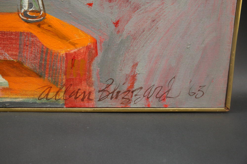 1963 Allan Blizzard Portrait Painting