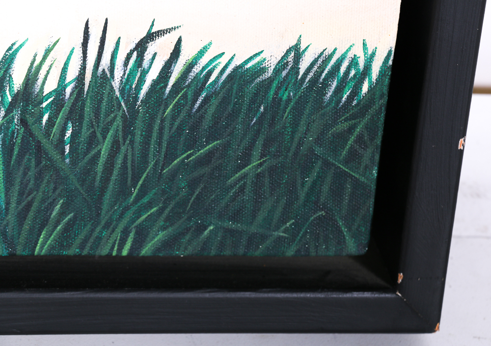 Mark Brosmer Signed Acrylic Painting on Canvas