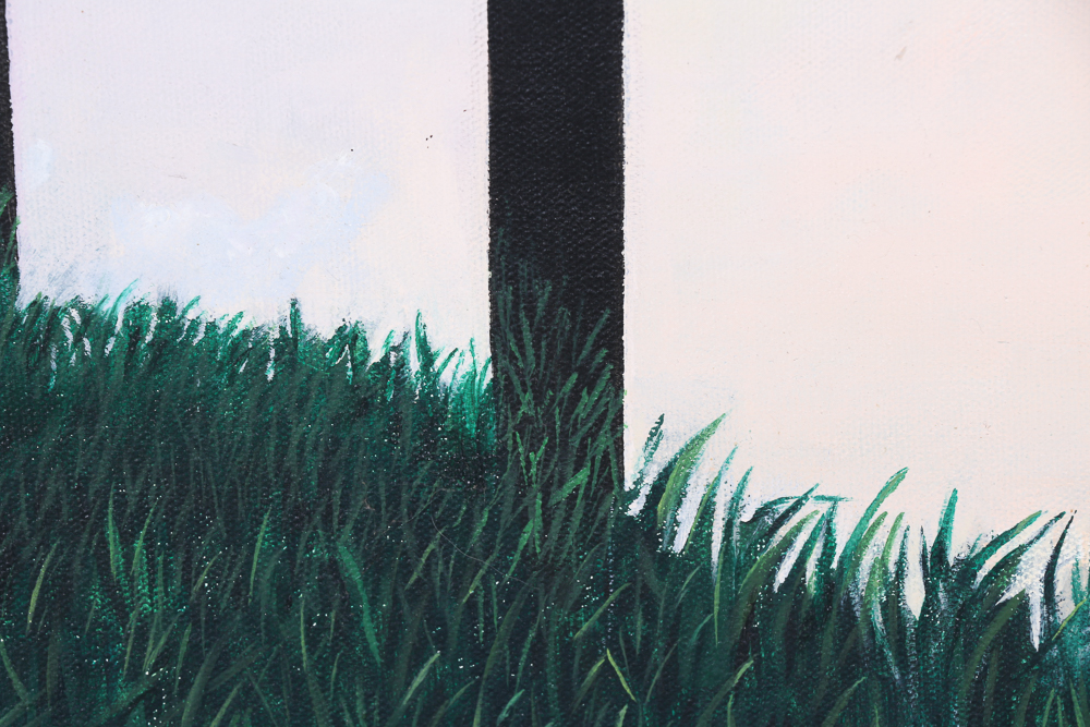 Mark Brosmer Signed Acrylic Painting on Canvas