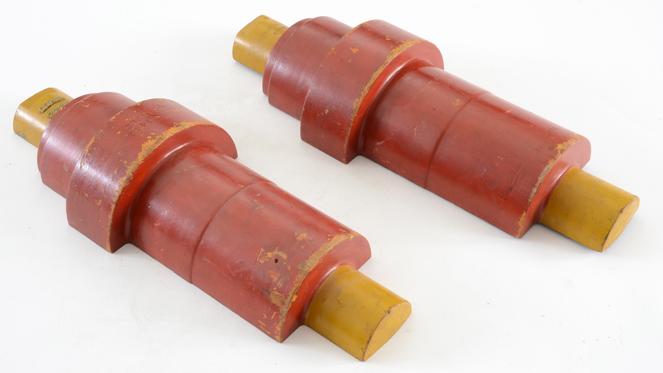 Painted Wooden Industrial Mold