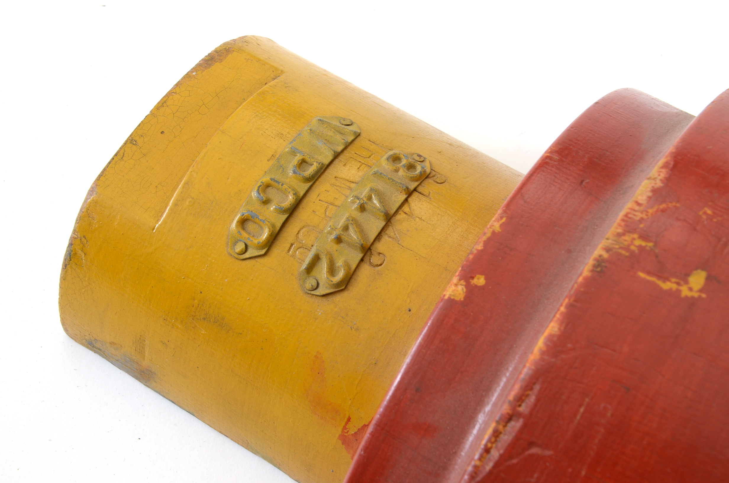 Painted Wooden Industrial Mold