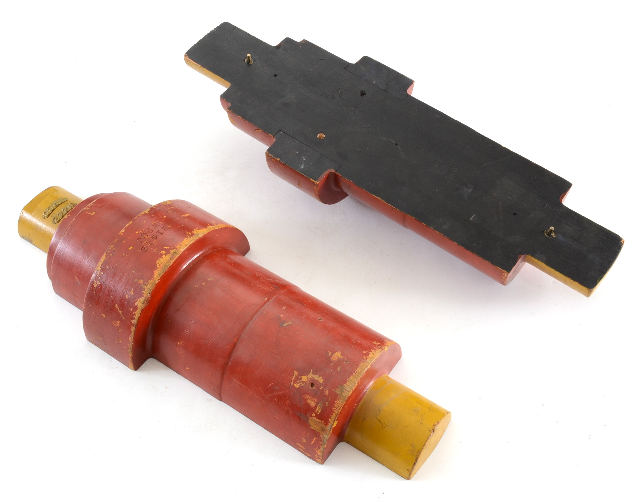 Painted Wooden Industrial Mold