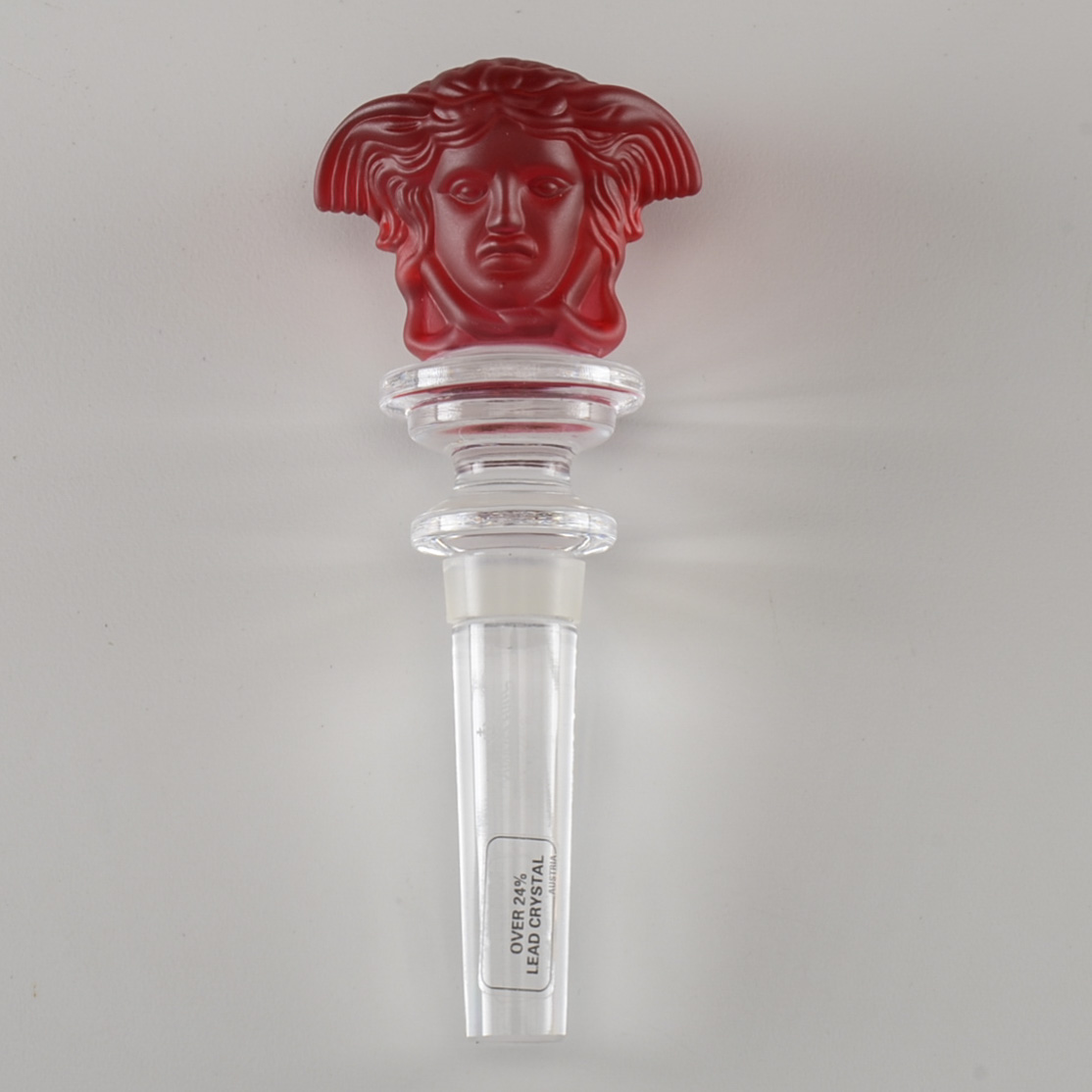 Rosenthal Leaded Crystal Wine Stopper for Versace