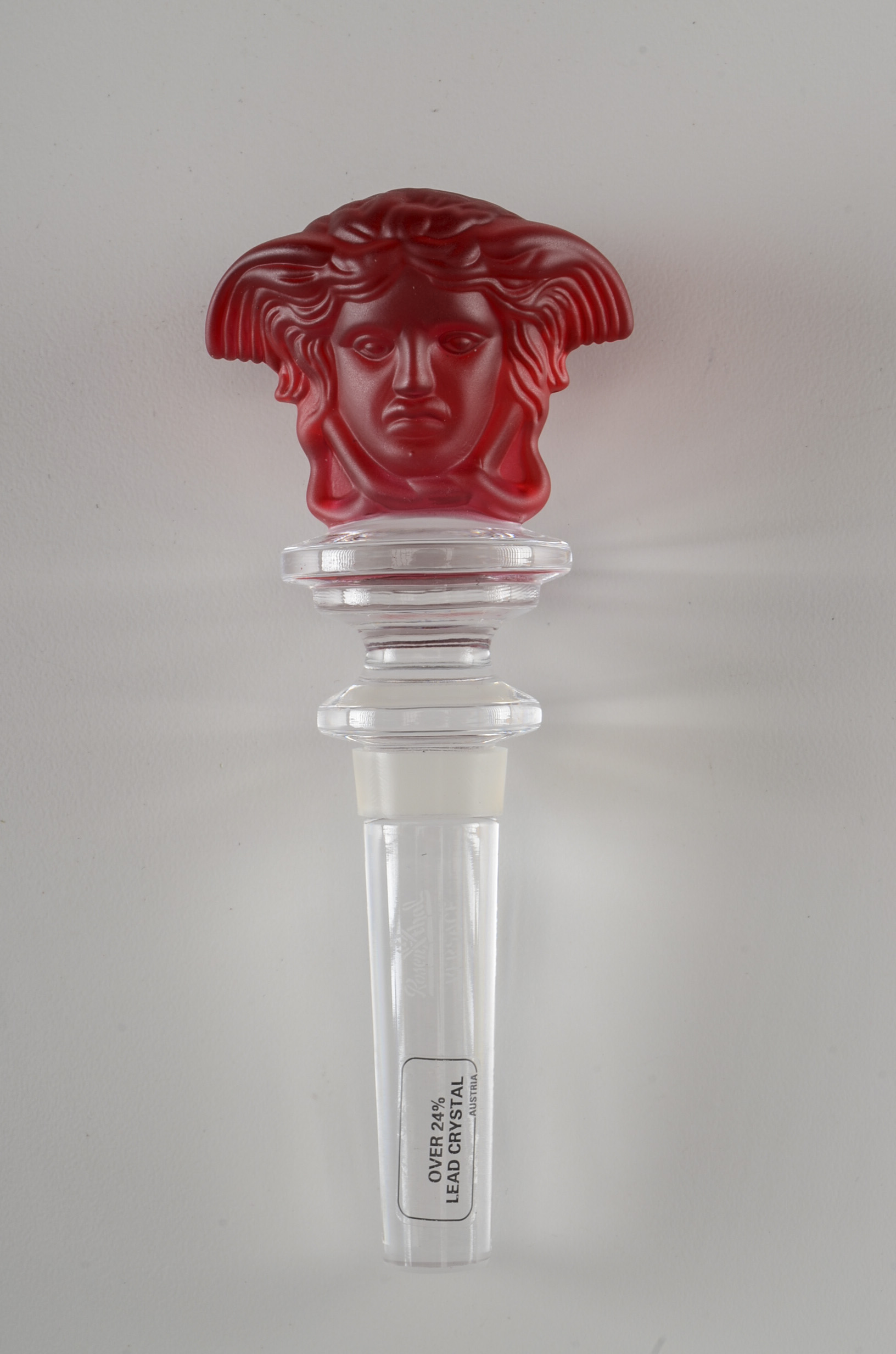 Rosenthal Leaded Crystal Wine Stopper for Versace