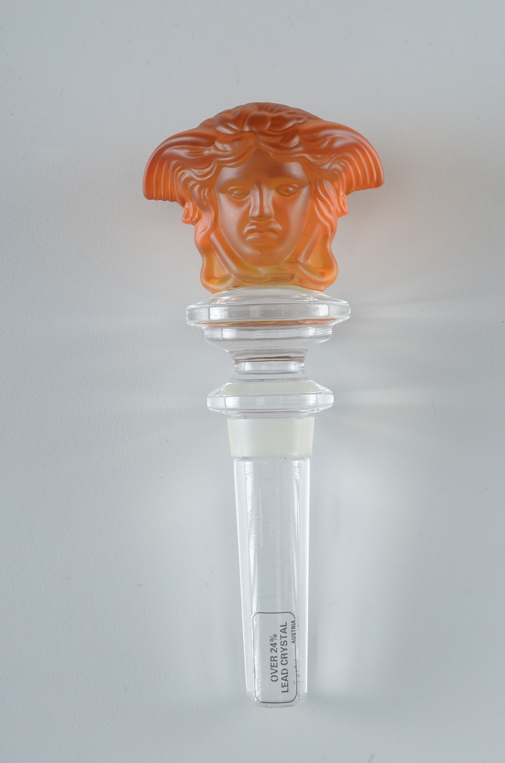 Rosenthal Leaded Crystal Wine Stopper for Versace