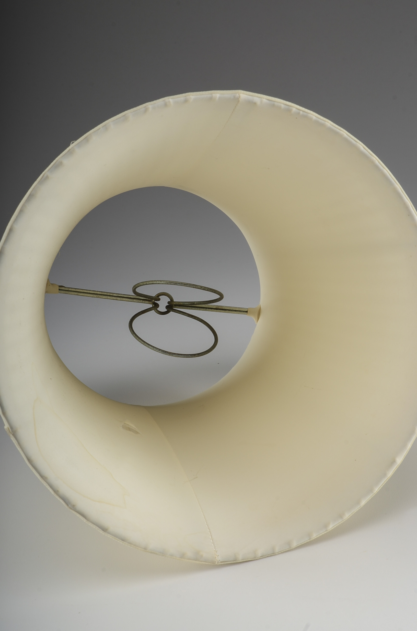 Crystal and Brass Table Lamp