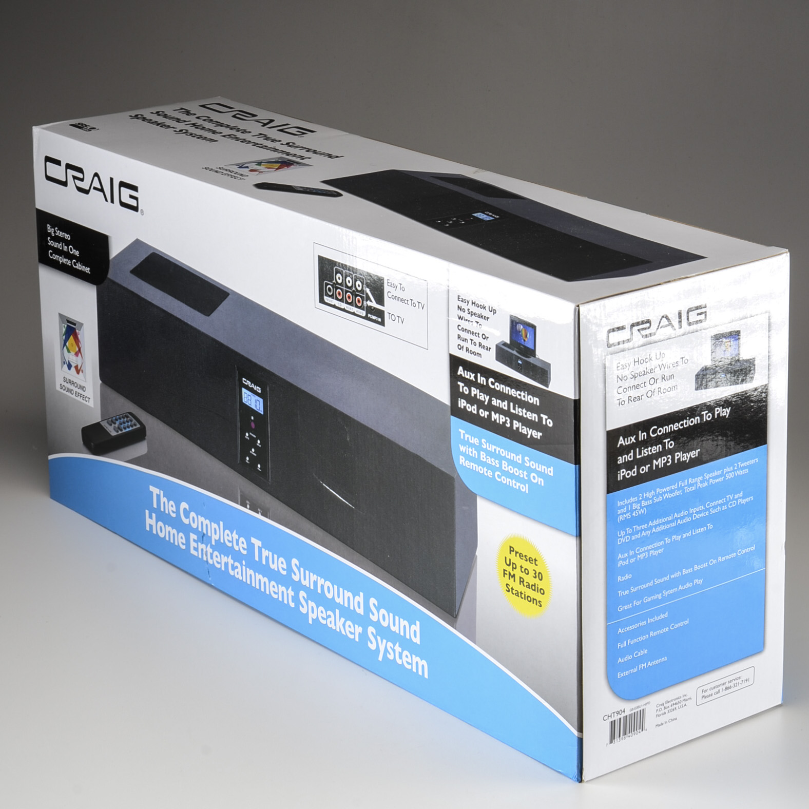 Home Entertainment Speaker System