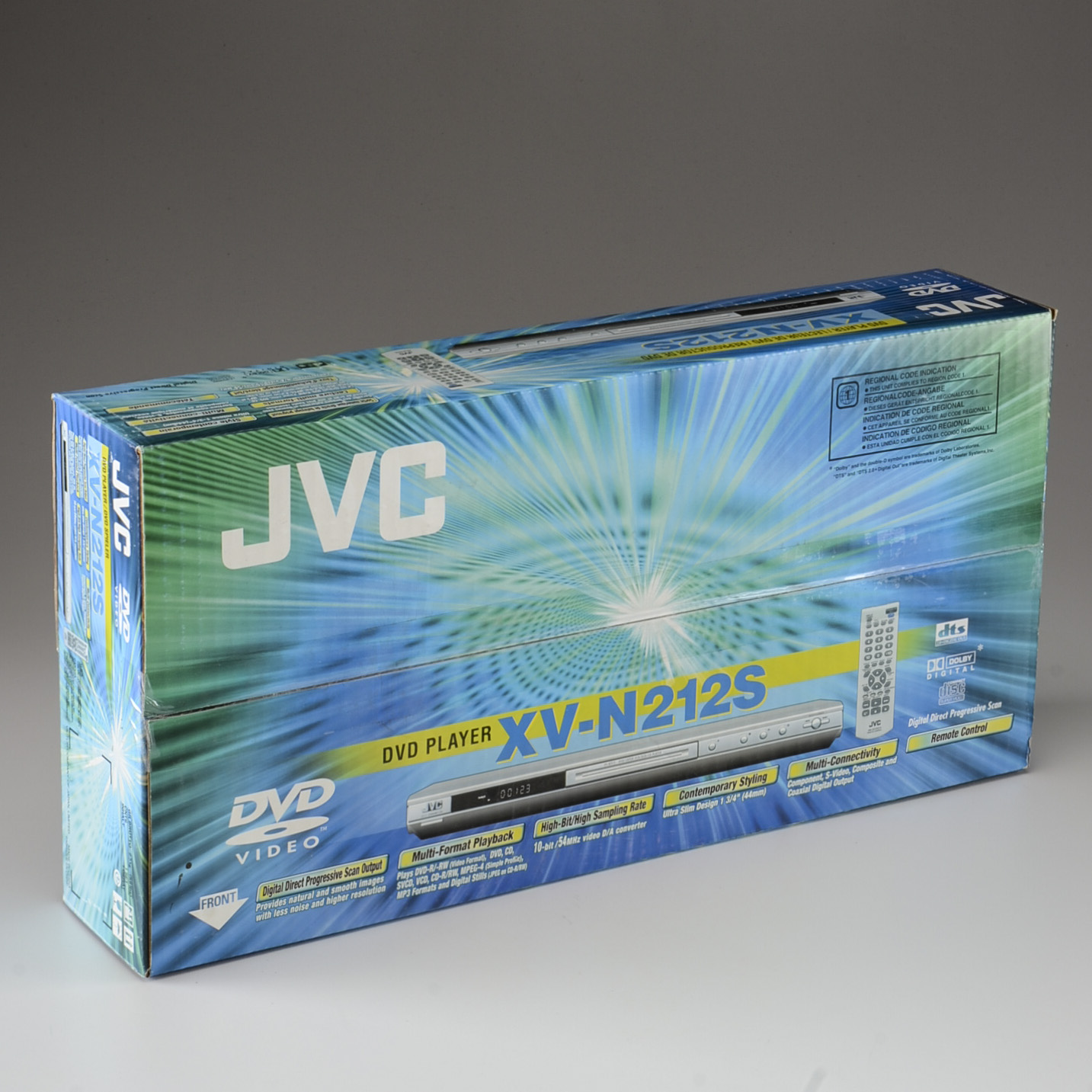 JVC XV-N212S - DVD player