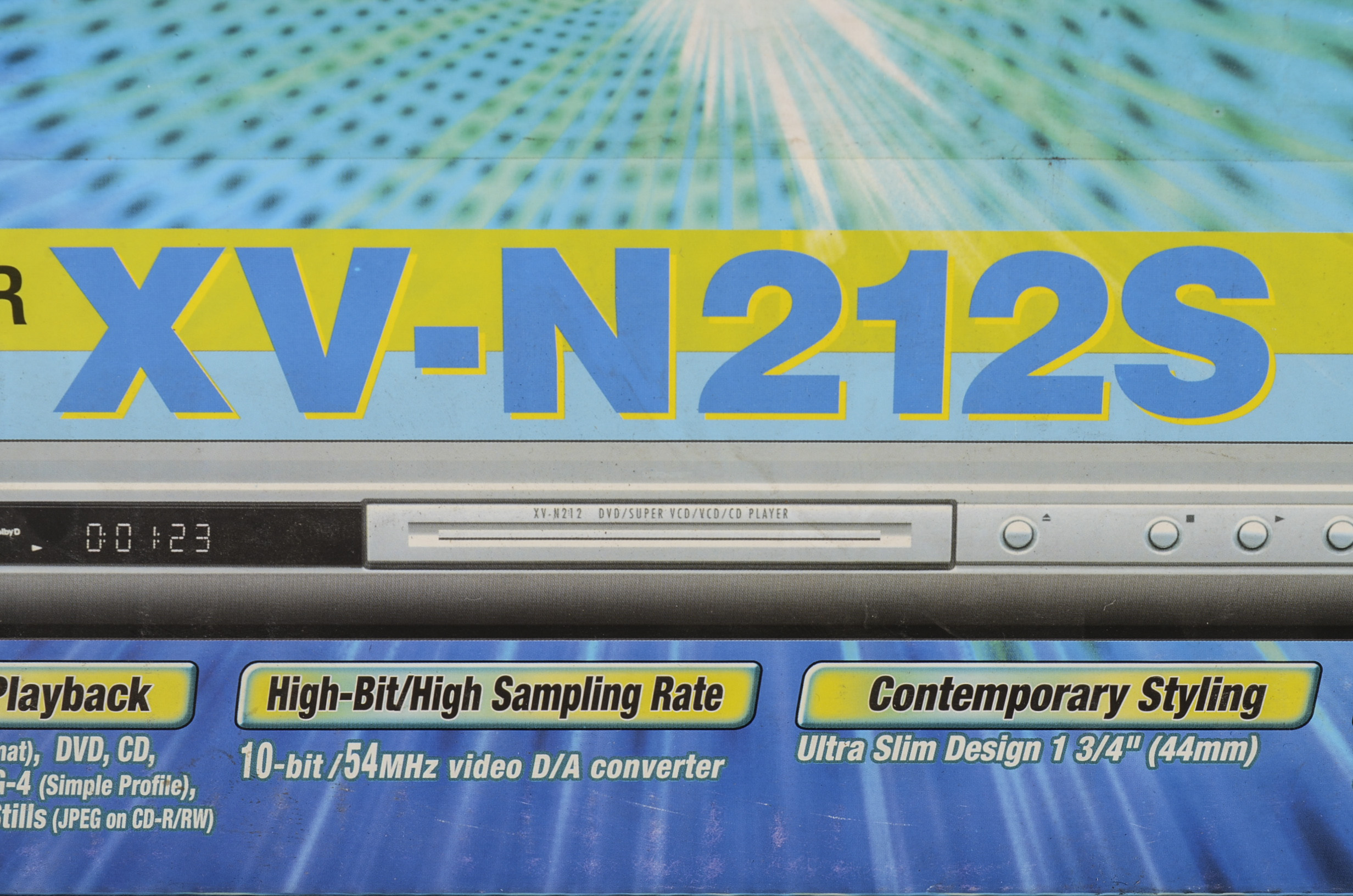 JVC XV-N212S - DVD player