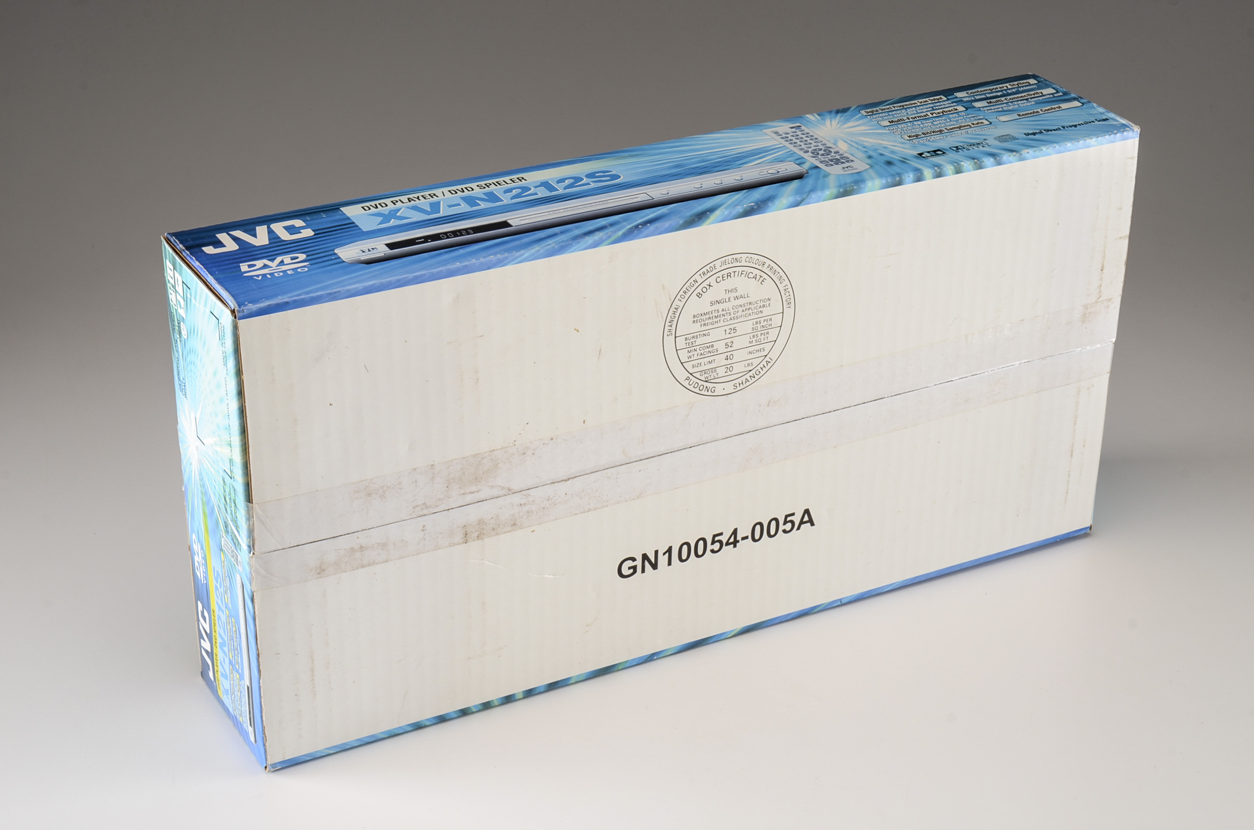 JVC XV-N212S - DVD player