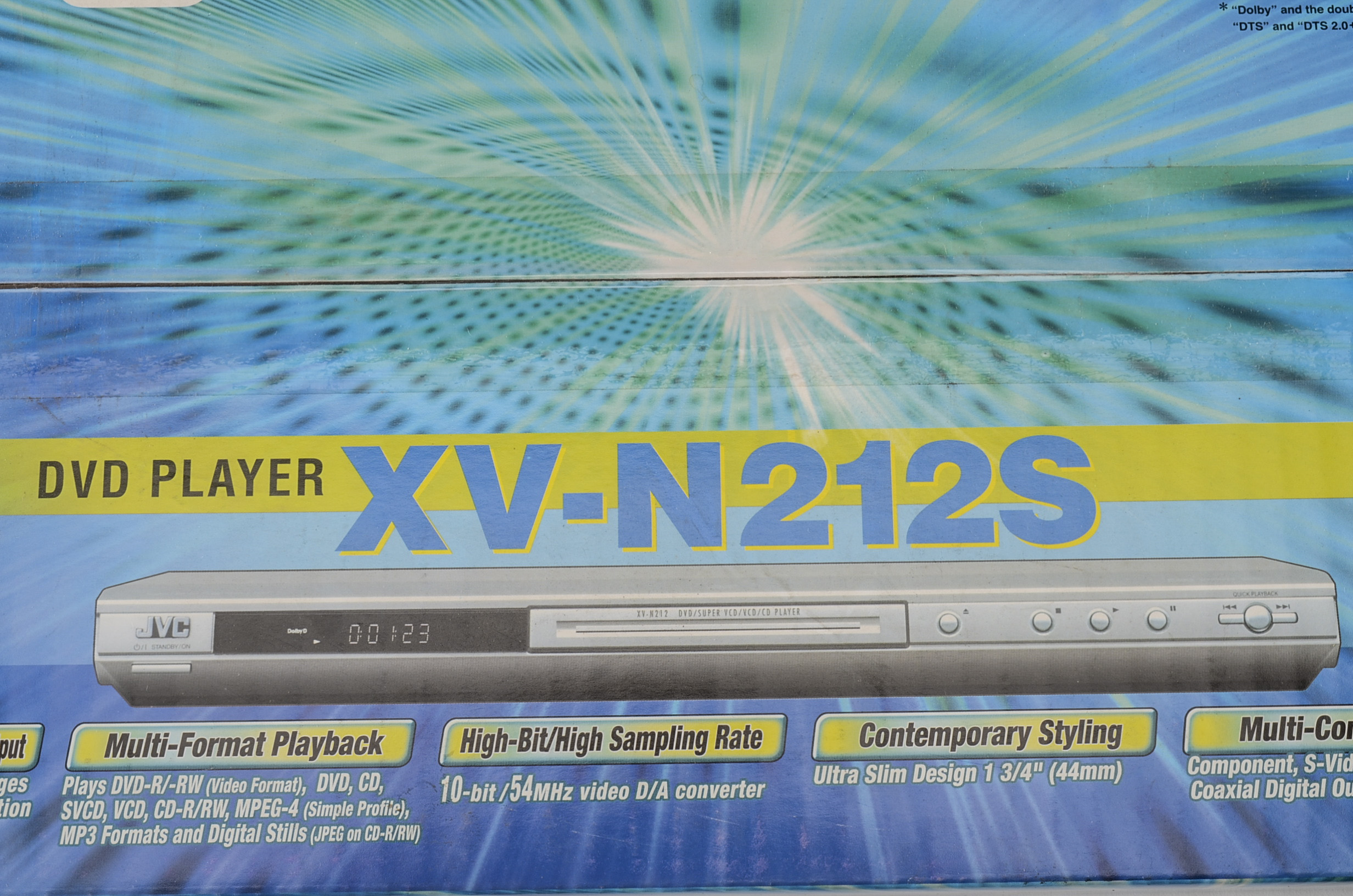 JVC XV-N212S - DVD player
