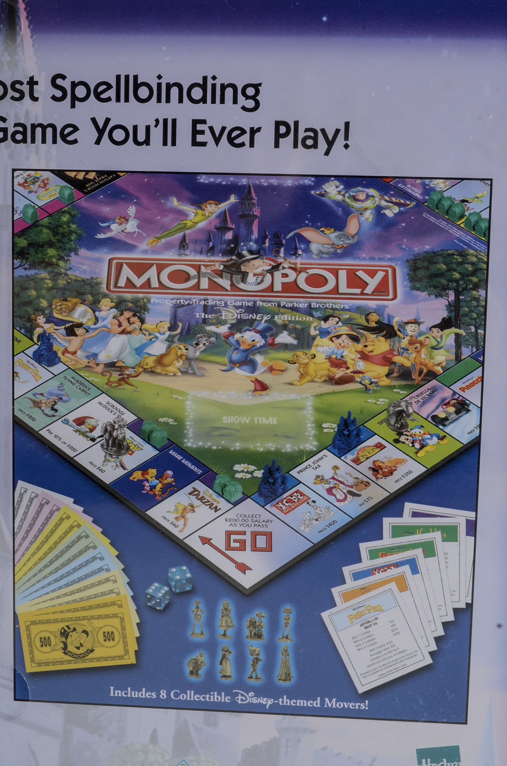 Walt Disney Edition Monopoly Games