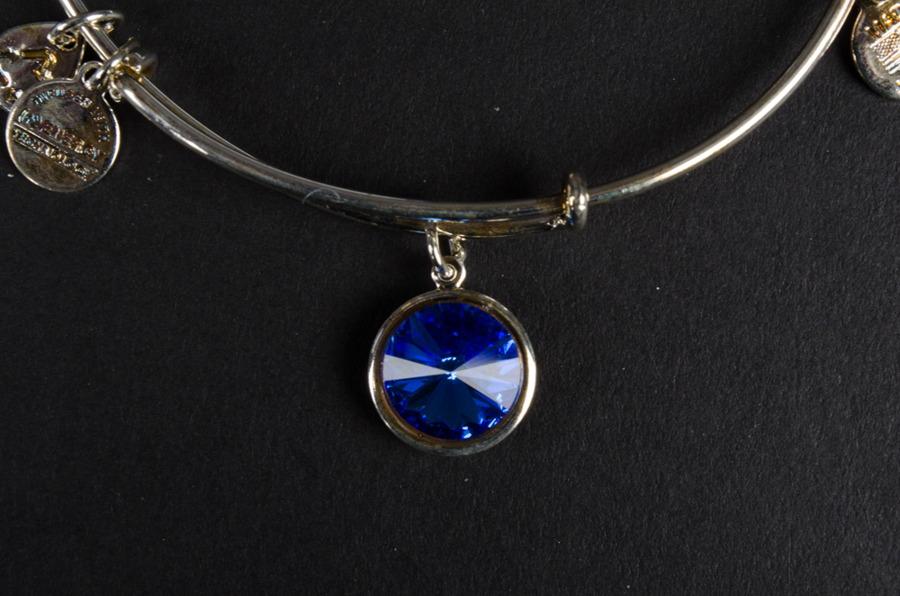Alex and Ani "September Sapphire" Bracelet