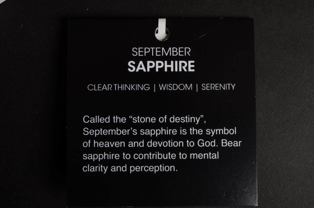 Alex and Ani "September Sapphire" Bracelet