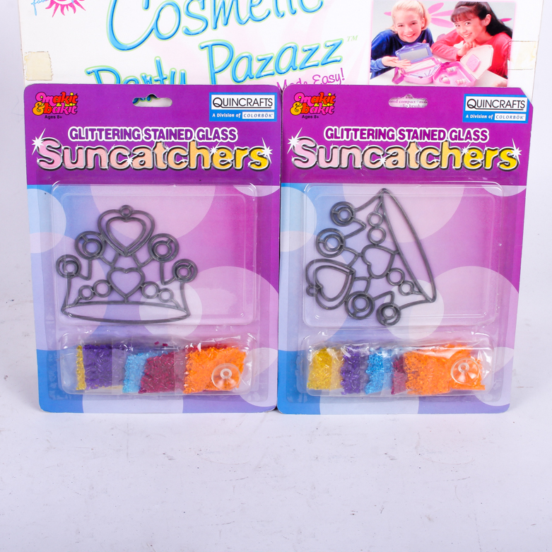 Children's Crafting Supplies, Makeup Kit, and Accessories