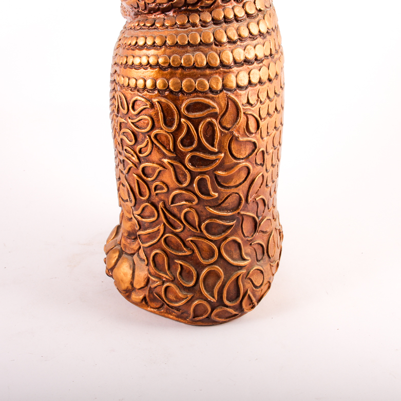 Vintage Ceramic Owl Statue