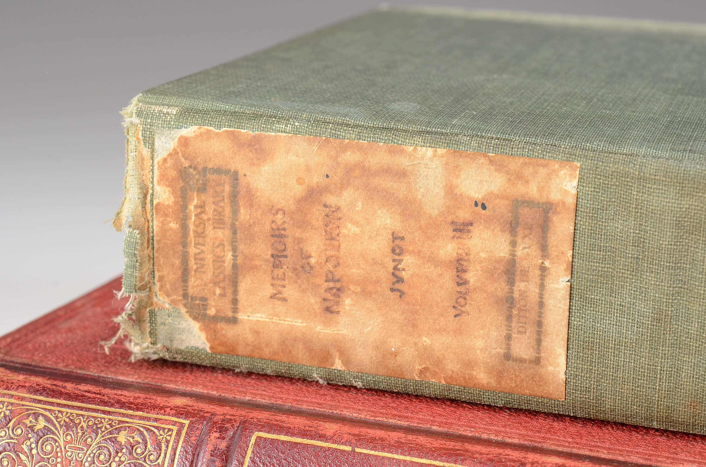 A Pair of Antique Hardcover Volumes of French History