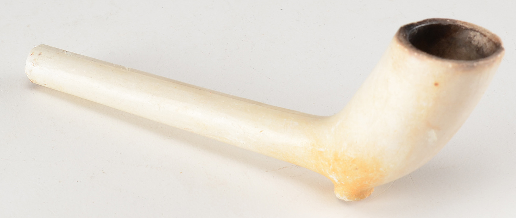 Four Antique White Clay Pipes