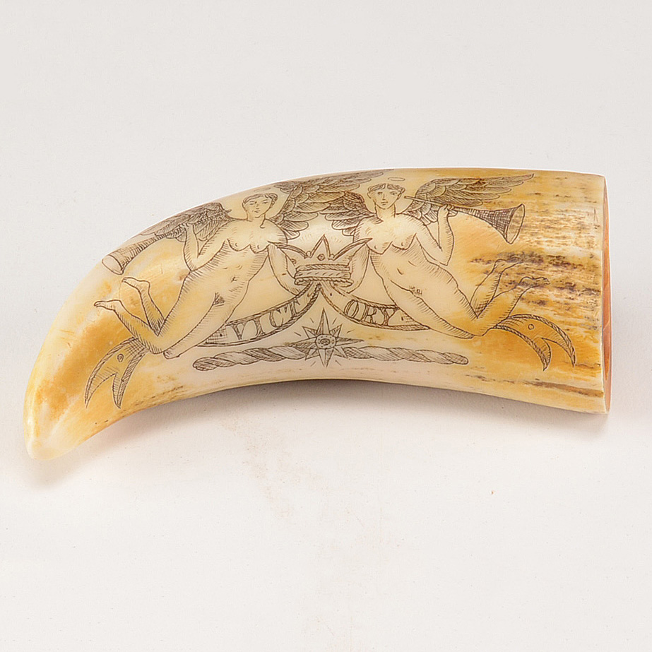 Faux Scrimshaw