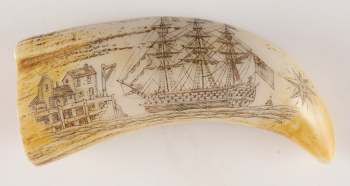 Faux Scrimshaw