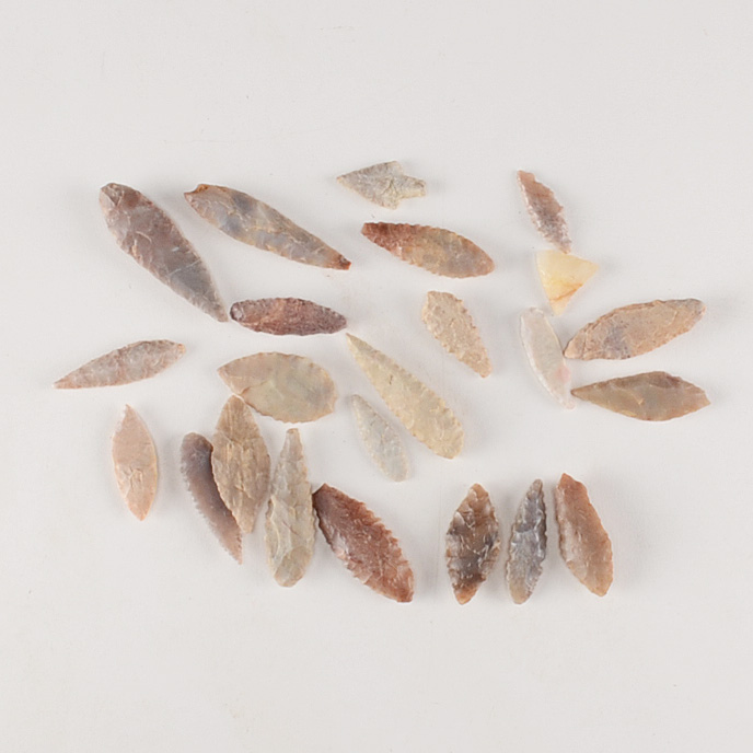 Collection of Stone Arrowheads