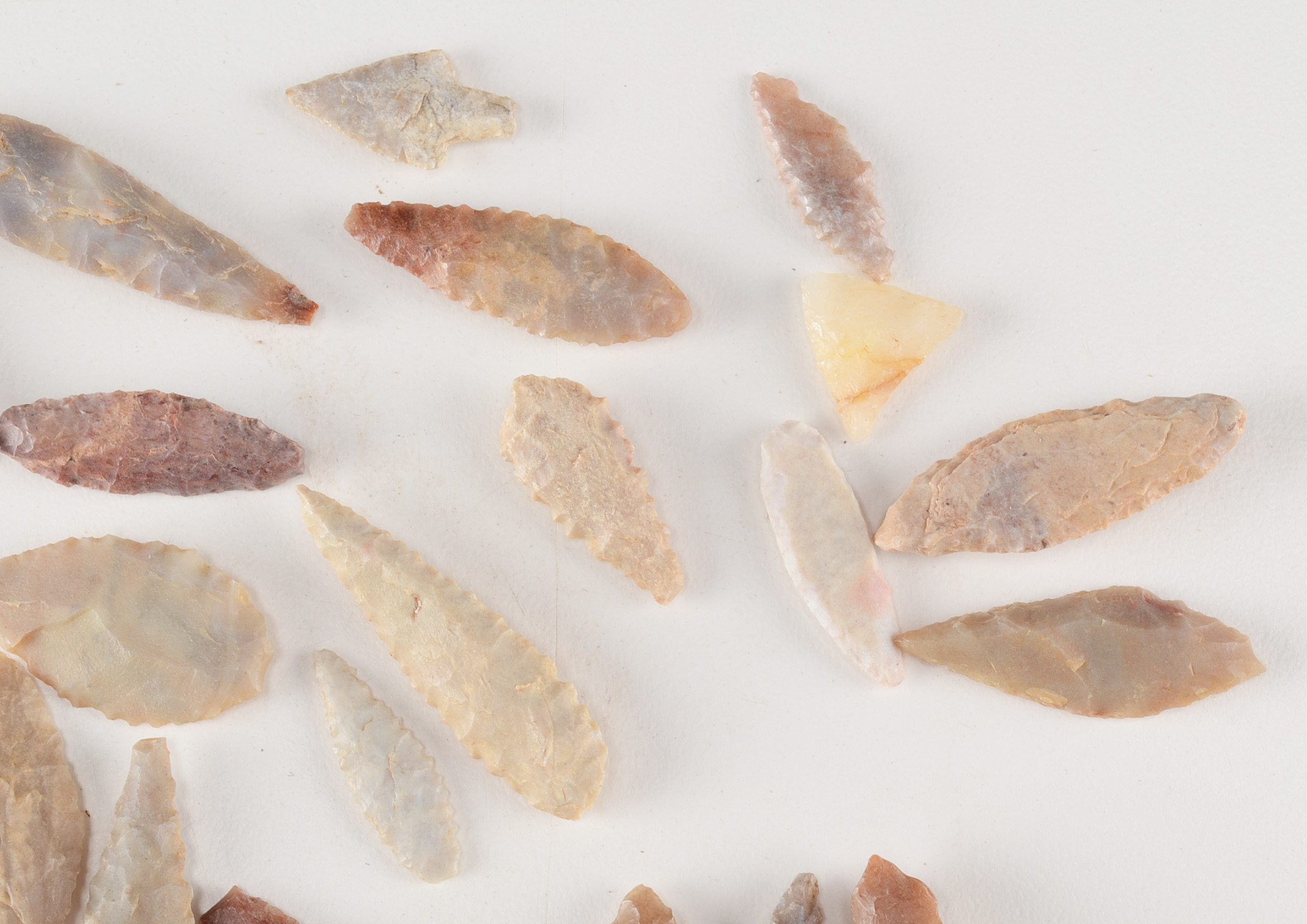 Collection of Stone Arrowheads