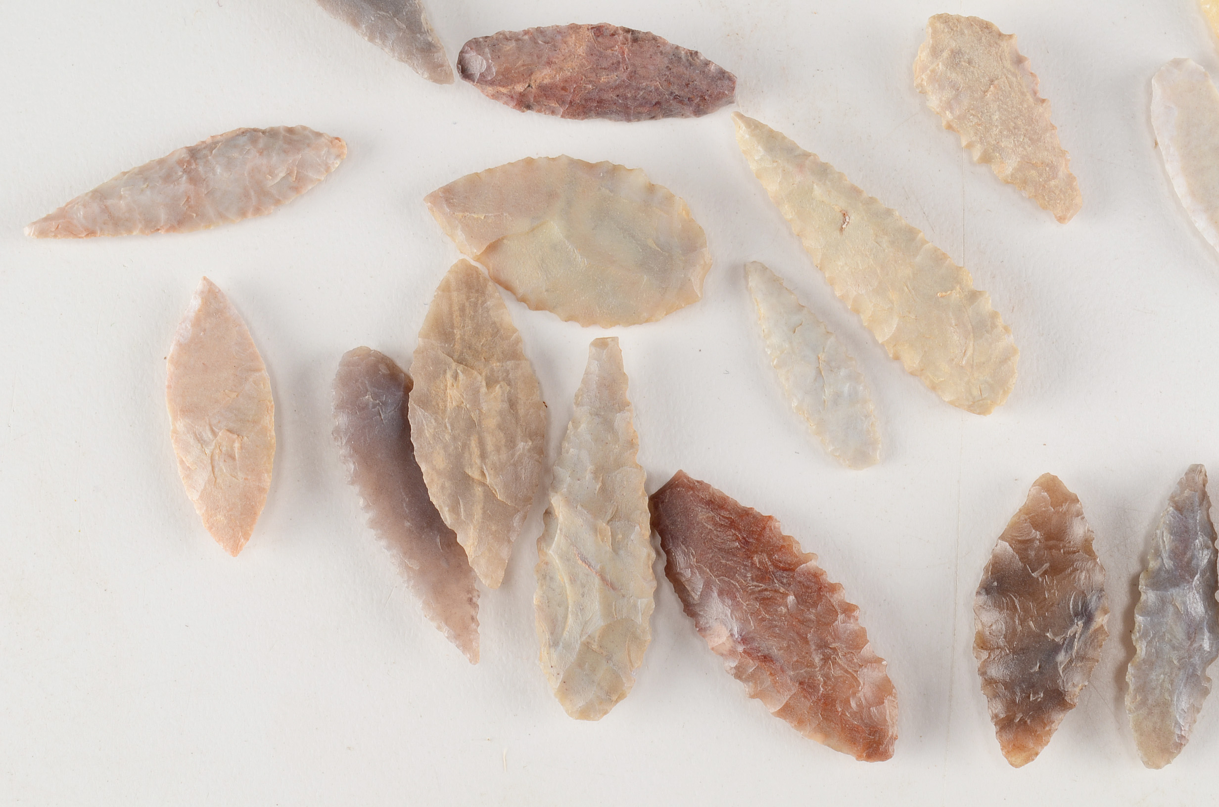 Collection of Stone Arrowheads