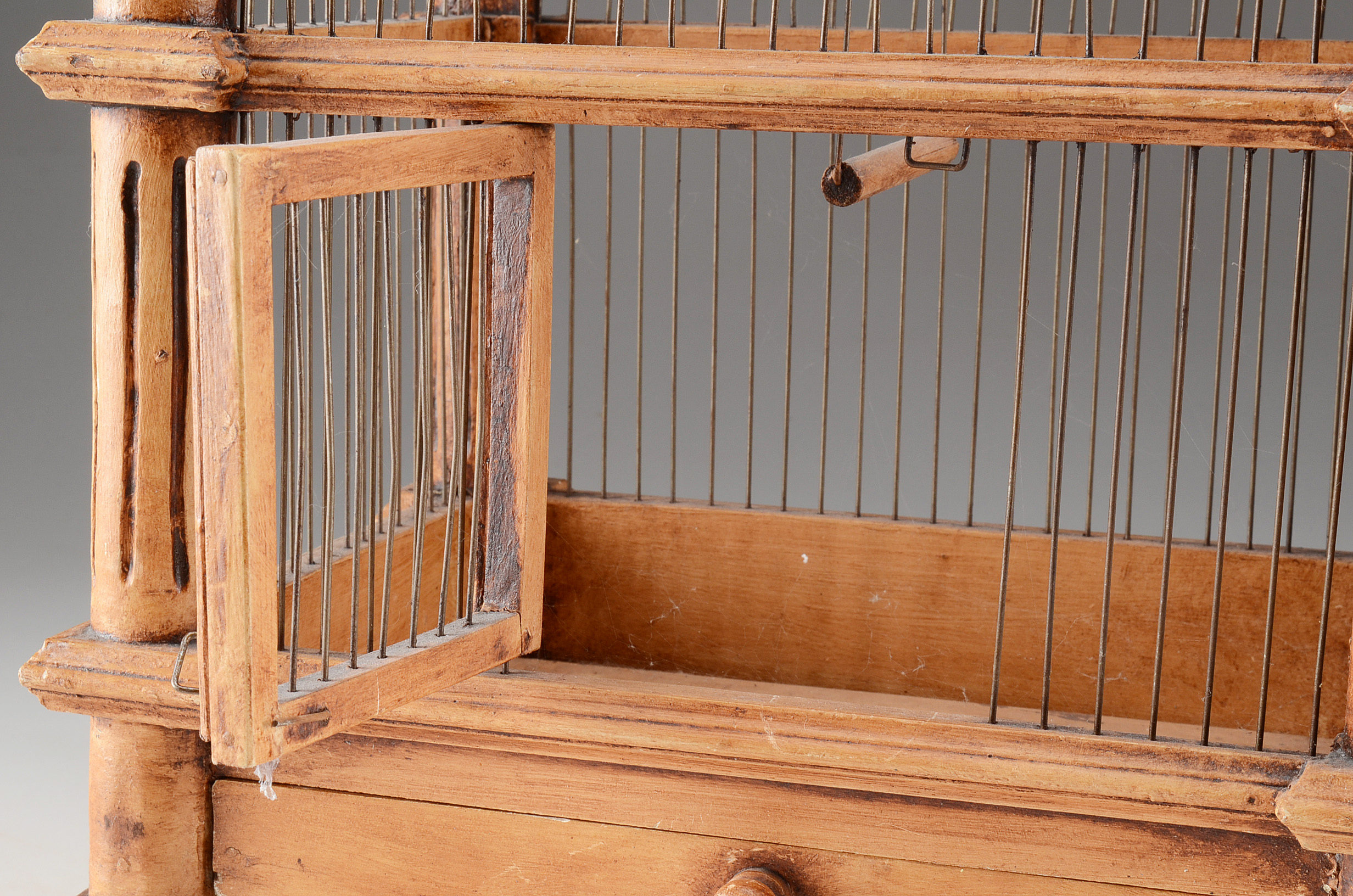 Ornately Carved Bird Cage