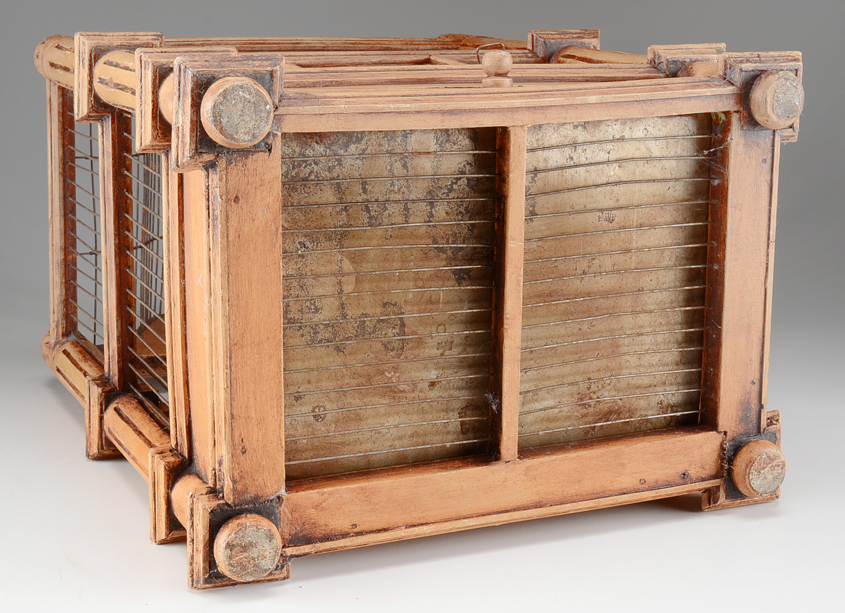 Ornately Carved Bird Cage