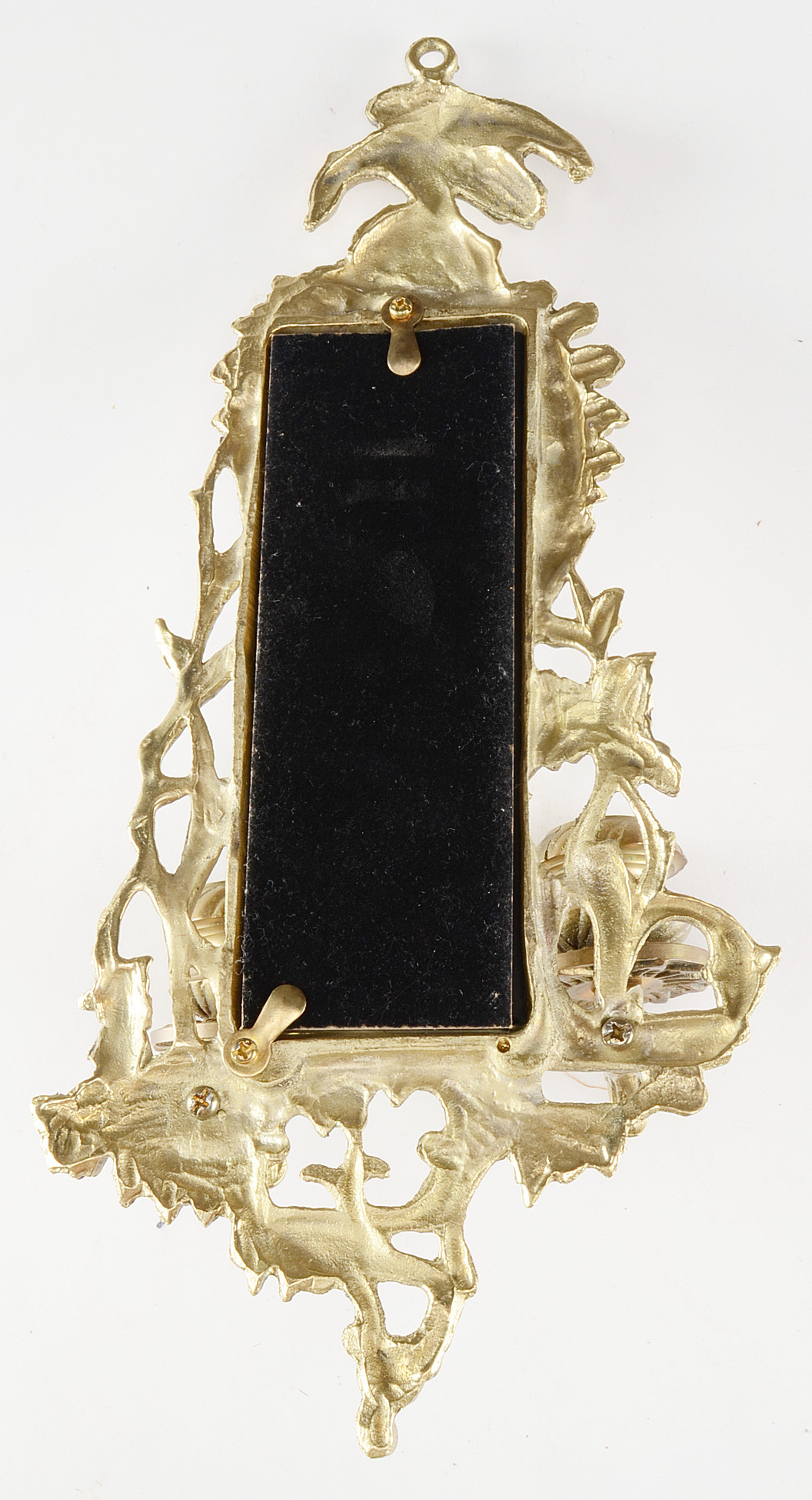 Brass Wall Candle Sconce