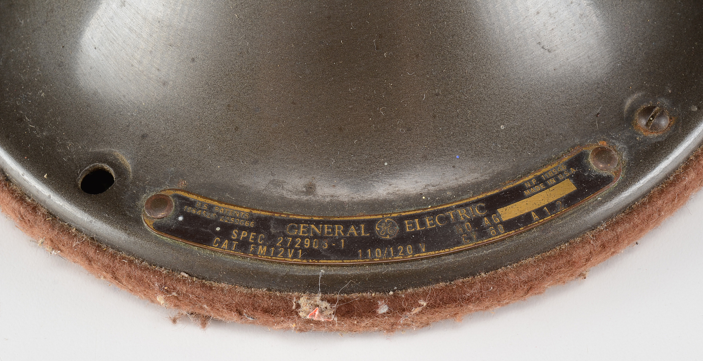 Vintage General Electric 110/120V Electric Fan