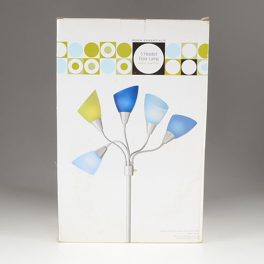 Room Essentials Five Headed Floor Lamp