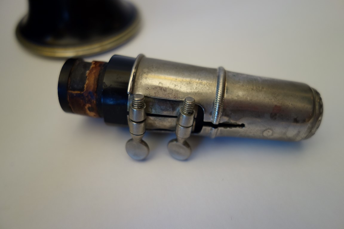 Vintage Wood Clarinet Marked Dumain France