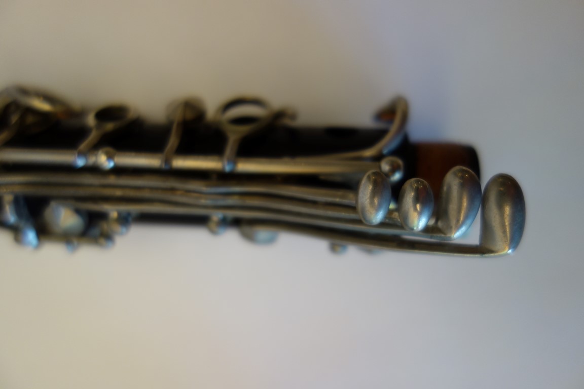 Vintage Wood Clarinet Marked Dumain France