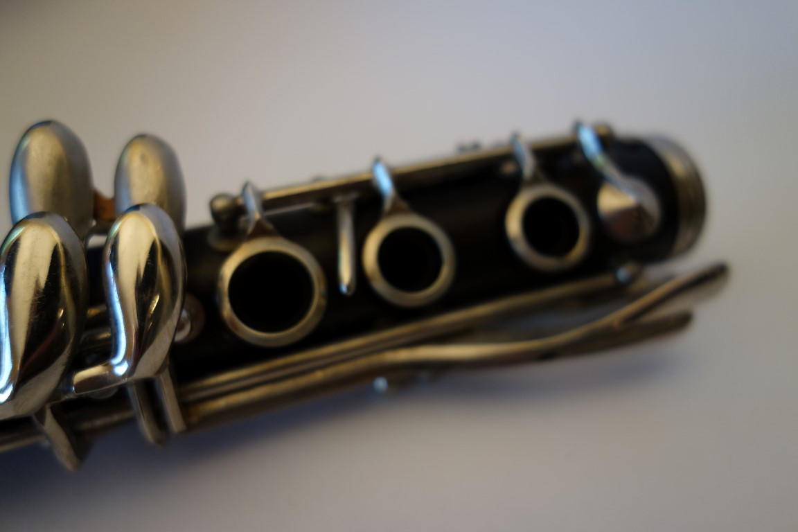 Vintage Wood Clarinet Marked Dumain France