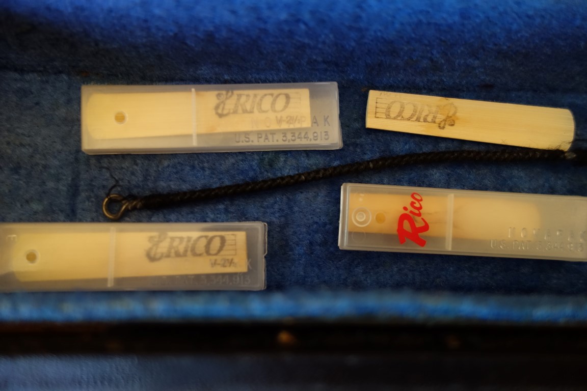 Vintage Wood Clarinet Marked Dumain France