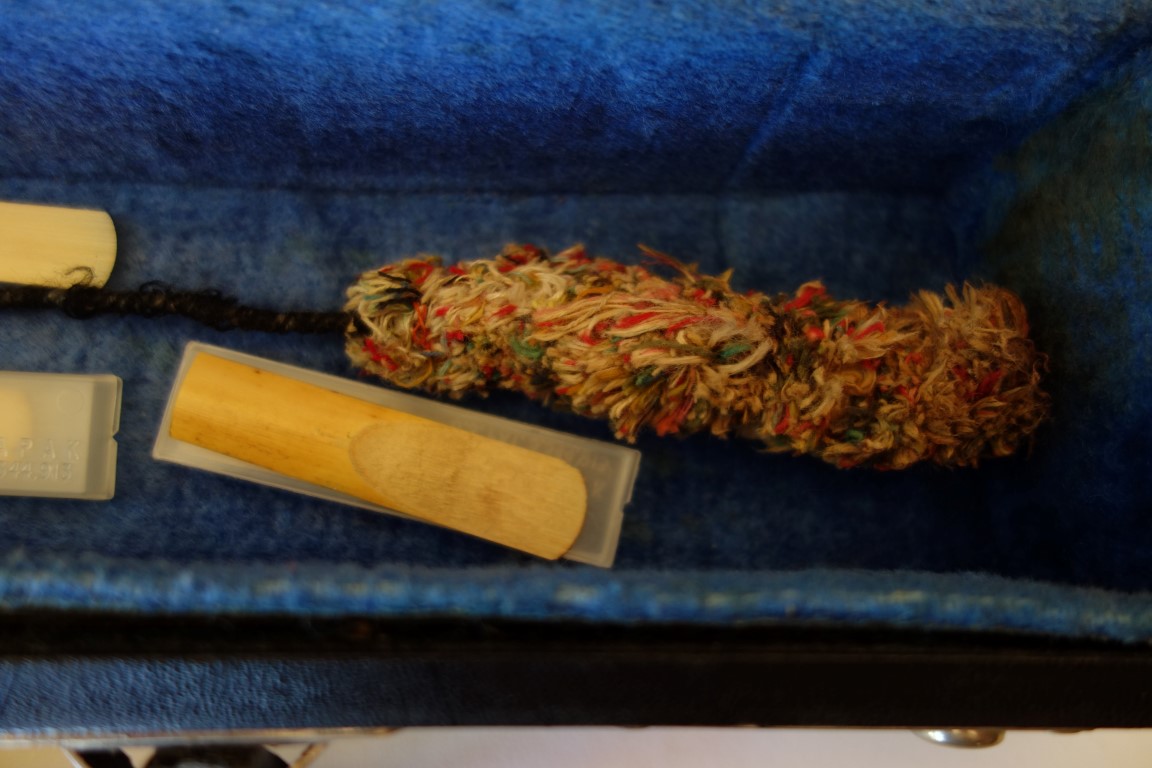 Vintage Wood Clarinet Marked Dumain France