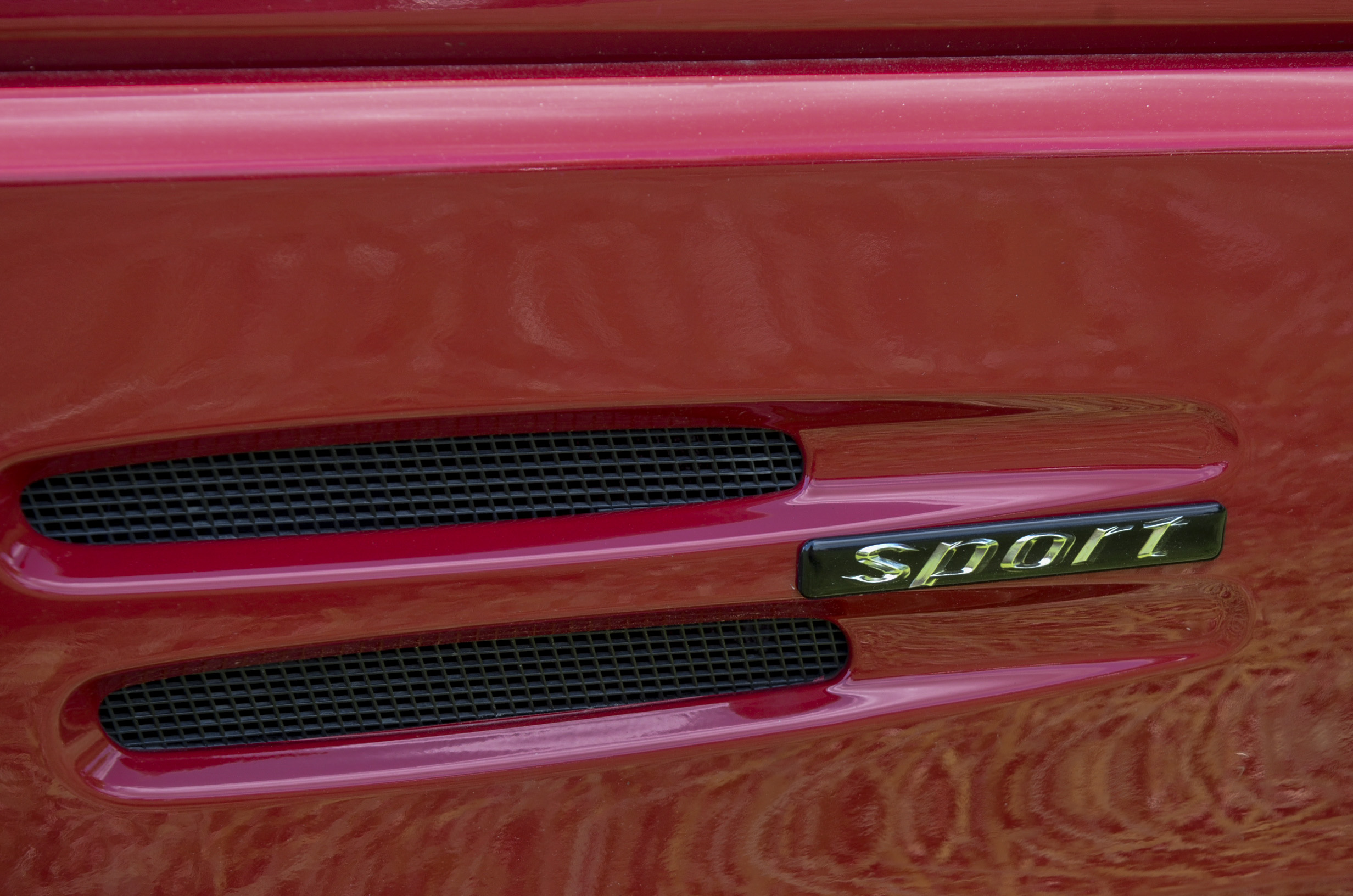 1996 Imperial Red Mercedes SL500 Sport Roadster