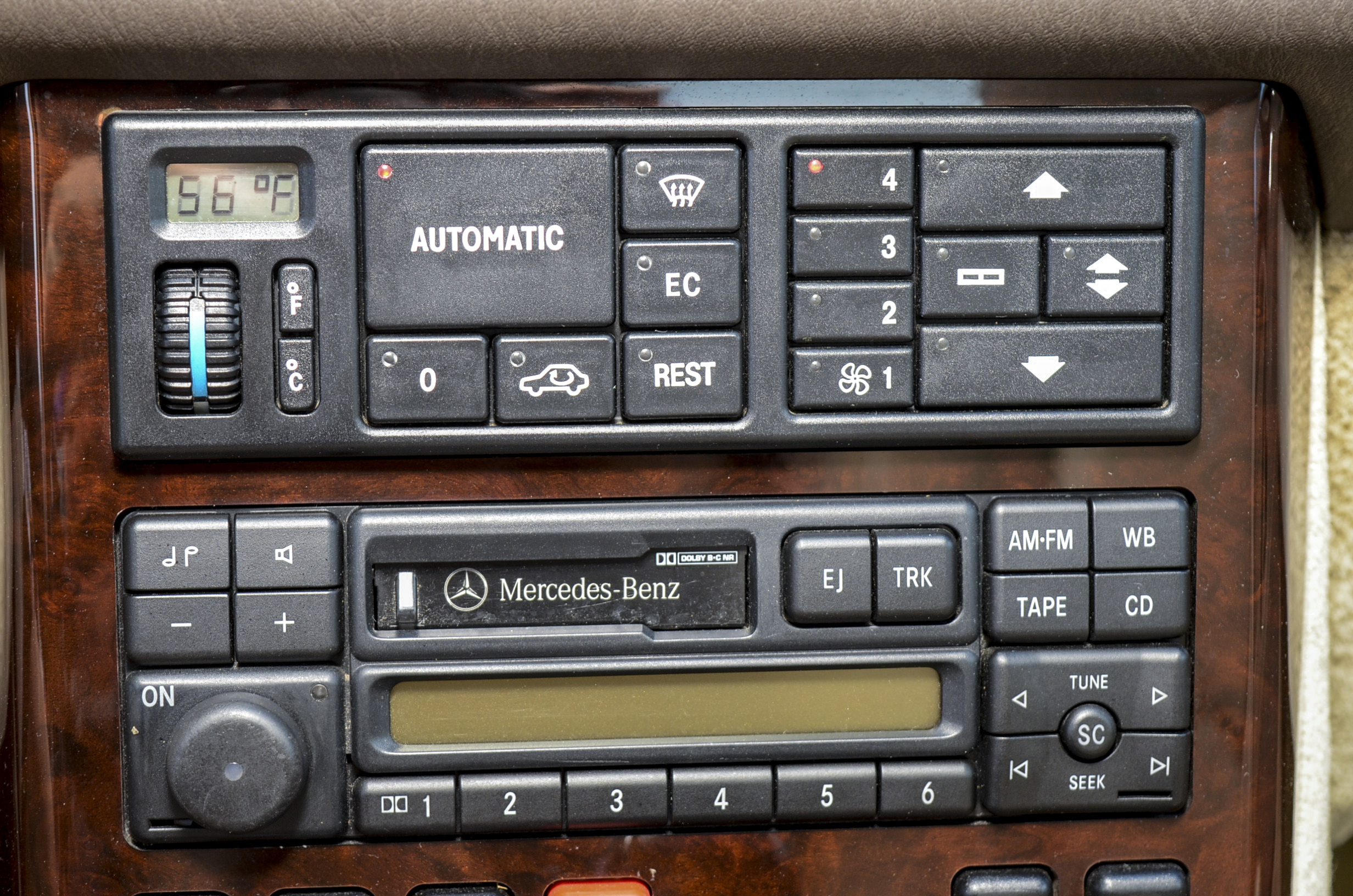 1996 Imperial Red Mercedes SL500 Sport Roadster