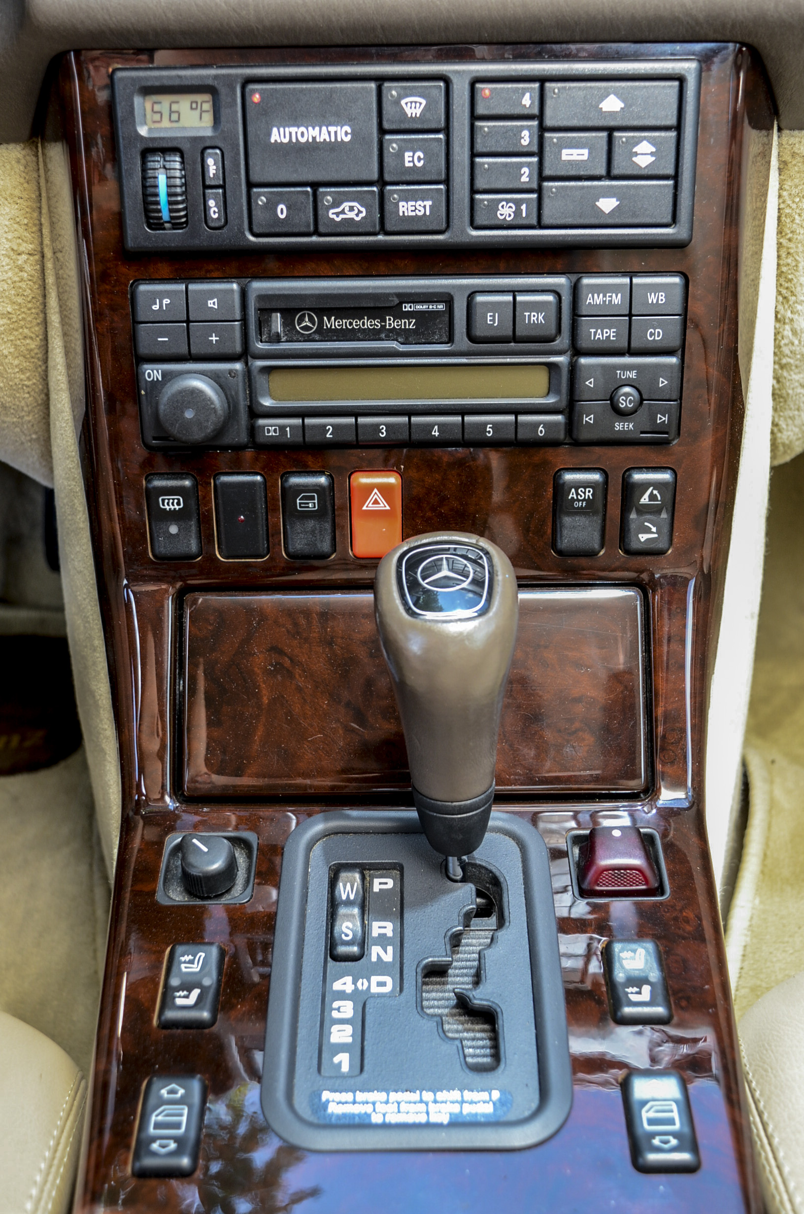 1996 Imperial Red Mercedes SL500 Sport Roadster