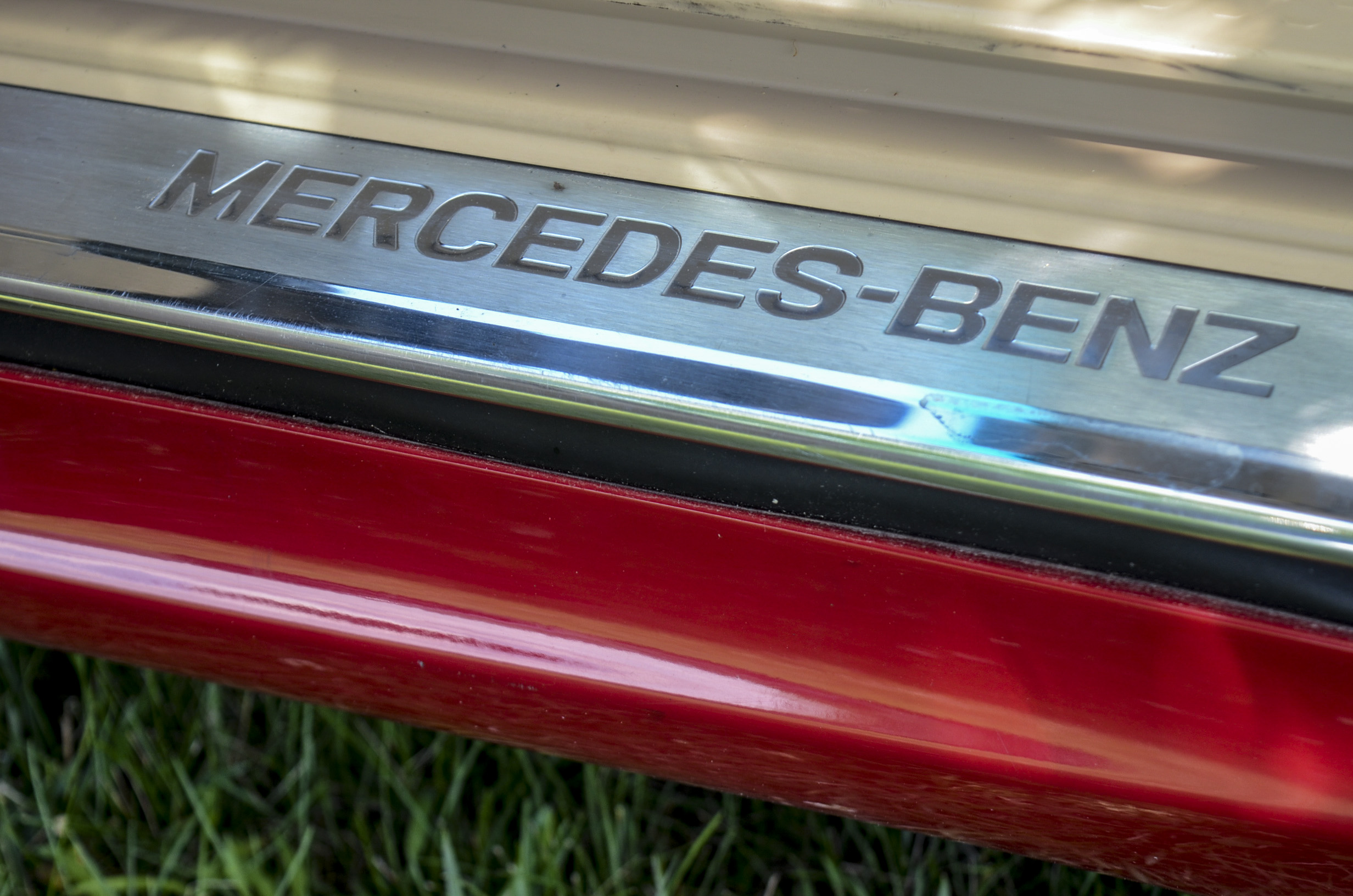 1996 Imperial Red Mercedes SL500 Sport Roadster