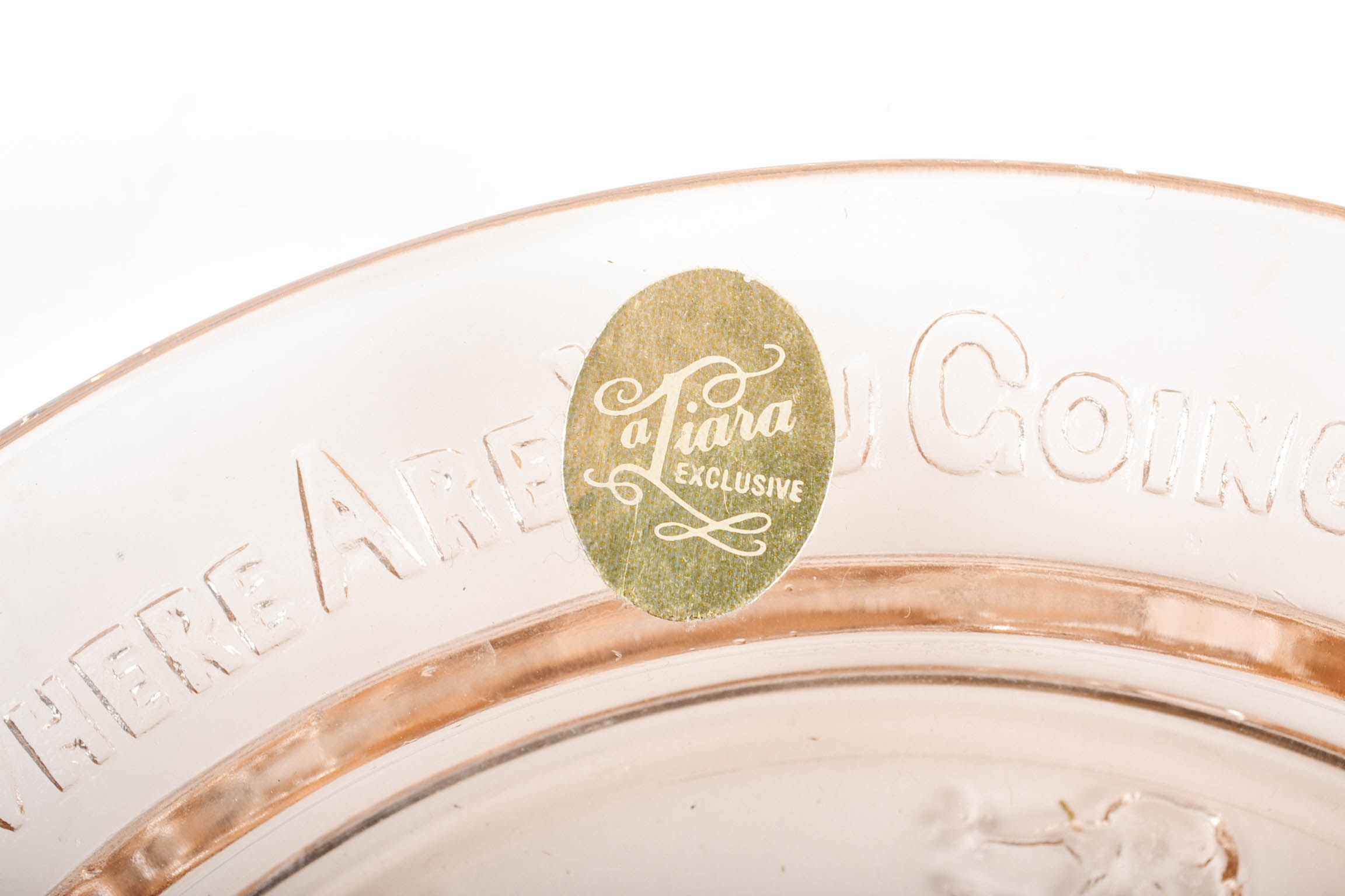 Antique Tiara Plates and Cake Trays