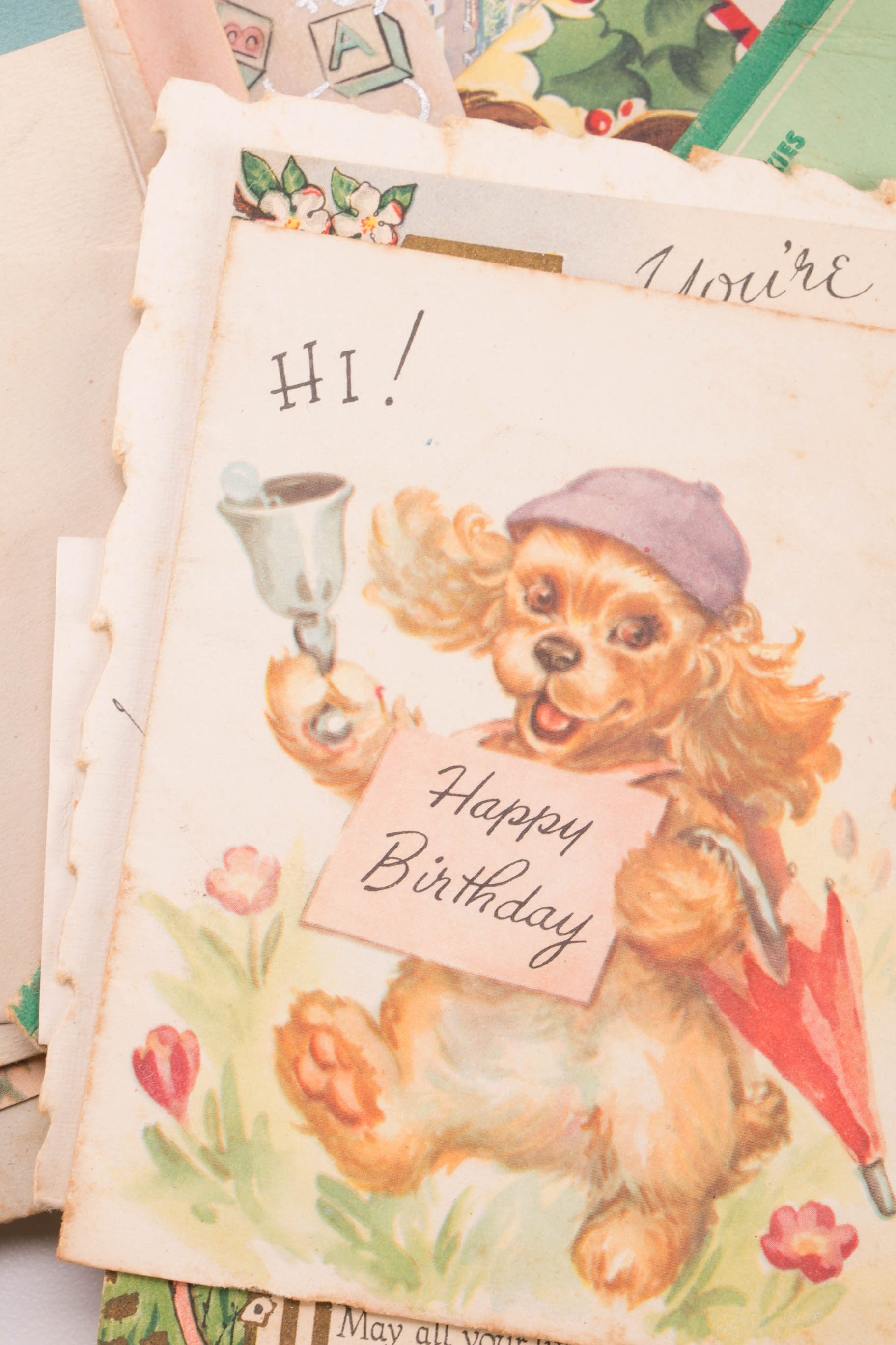 Collection of Vintage greeting cards