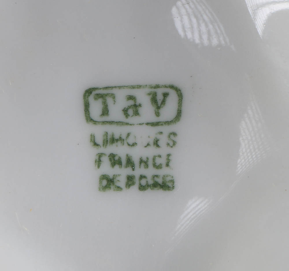 Vintage Floral Plates