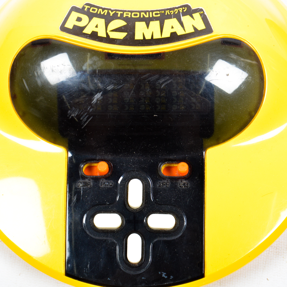 Vintage 1970s-80s Pac Man and Block Busters Handheld Electronic Games
