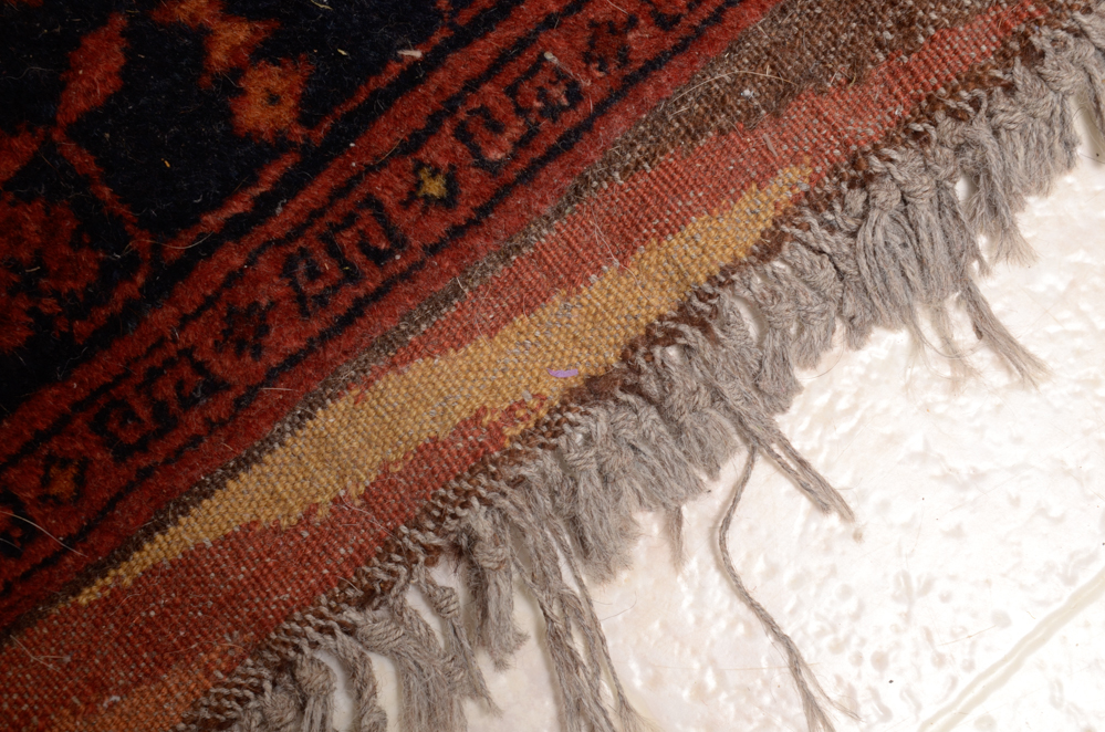 Vibrant Handwoven Wool Ersari Andkhoy Area Rug